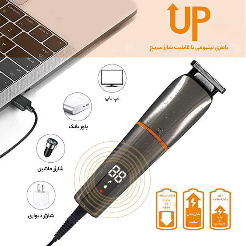 ست ماشین اصلاح موی صورت و بدن روزیا پرو مدل HQ5952 - Image 8