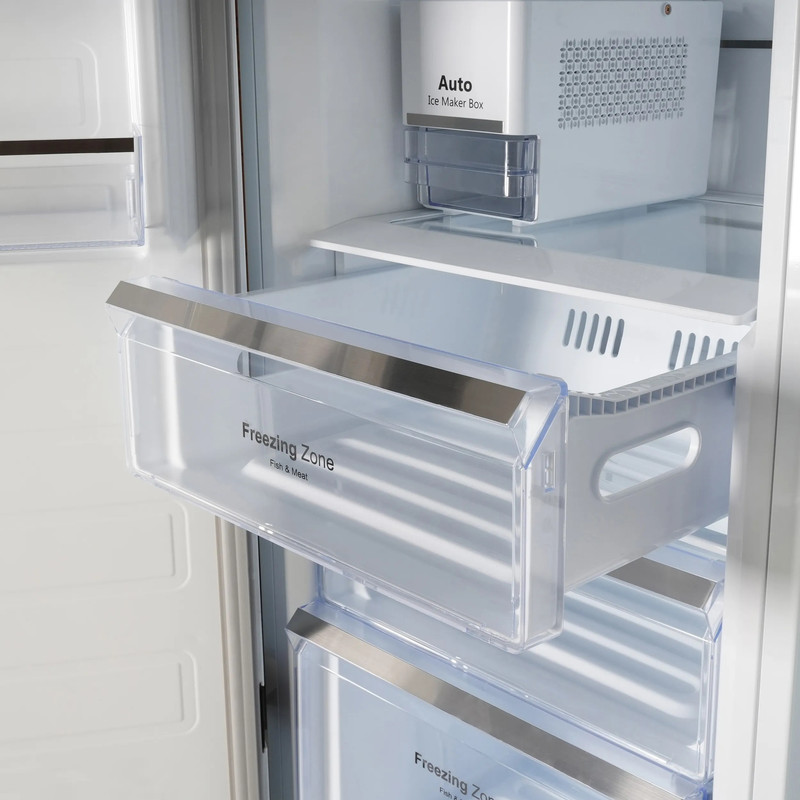 یخچال فریزر دوقلو 20 فوت نیکسان مدل NF6040WDN - Image 7