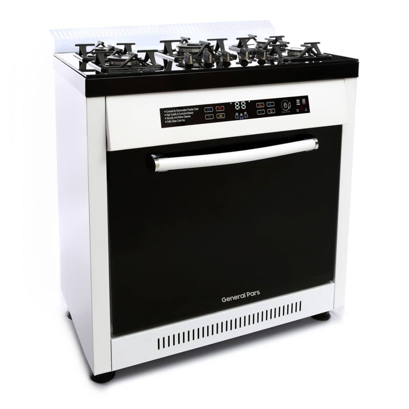 اجاق گاز کابینتی پنج شعله جنرال پارس مدل Gaggenau-Design - تک درب - Image 2