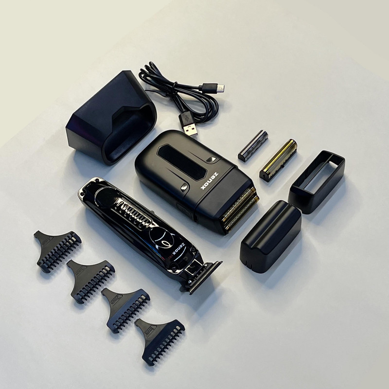 ماشین اصلاح موی صورت و بدن شارژی زیناکس مدل ZX-124 و ماشین اصلاح موی صورت شارژی مدل ZX-311 - Image 3