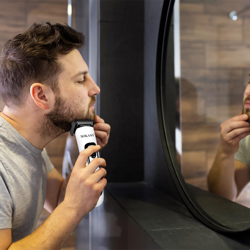 ماشین اصلاح موی سر و صورت شارژی سوکانی مدل SK-LF-9943 - Image 8