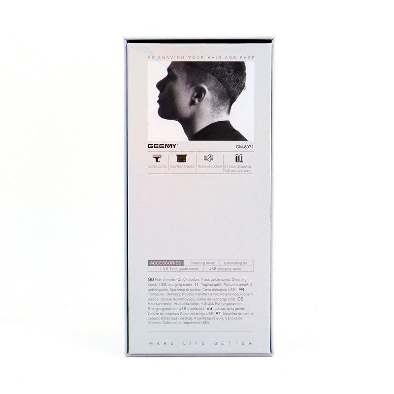 ماشین اصلاح موی سر و صورت شارژی جیمی مدل GM-8071 - Image 6