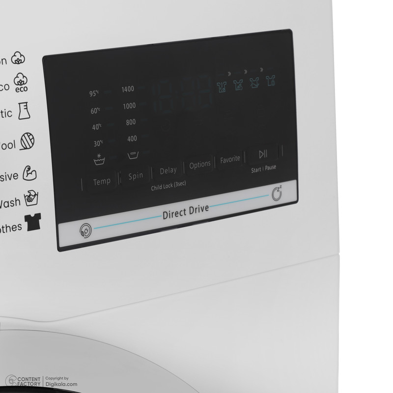 ماشین لباسشویی 9 کیلوگرم اتوماتیک تکنوگاز مدل WMFL914W2N - Image 9