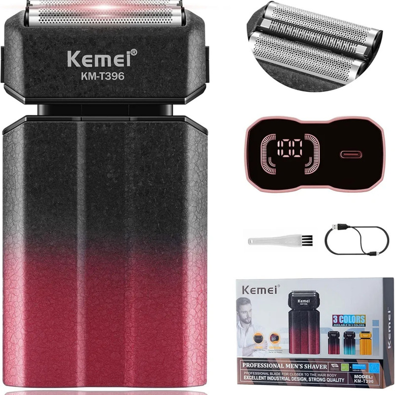 ماشین اصلاح موی صورت شارژی کیمی مدل KM-T396 - Image 7