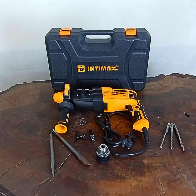 دریل بتن کن سه نظام چهار شیار 26 میلی متری 3250 وات اینتیمکث کد 100308 - Image 6