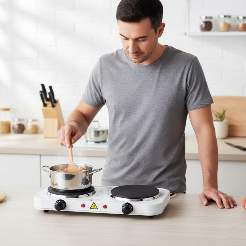 اجاق برقی دو شعله مدل GX_200A - Image 2