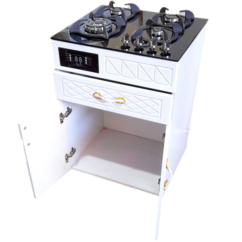 اجاق گاز 4 شعله هاکان چهار شعله دو درب HPADYSNY - Image 4