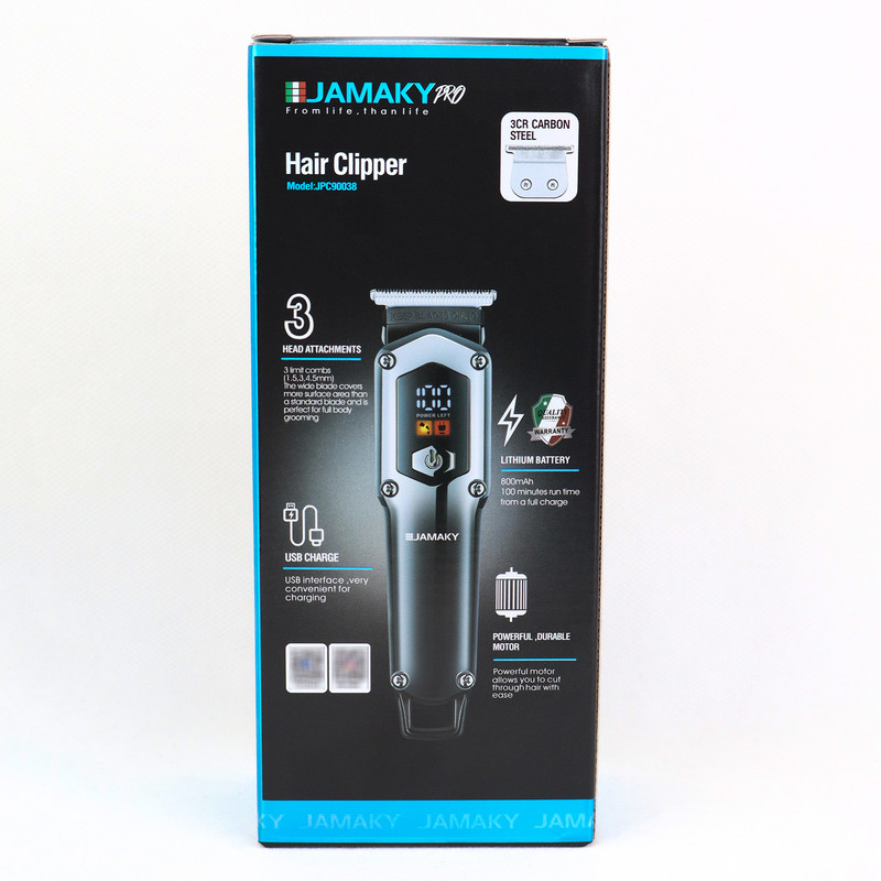 ماشین اصلاح موی سر و صورت شارژی جاماکی مدل JPC90038 - Image 8