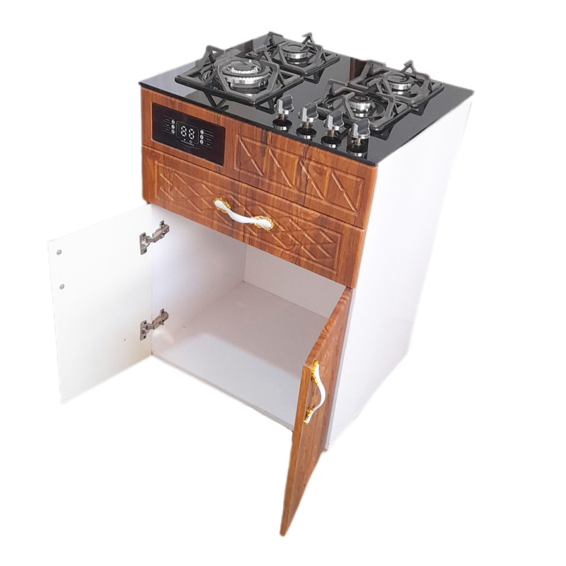 اجاق گاز 4 شعله هاکان مدل دو درب با ترموکوپل THT/BM5TERMOKOPL - Image 3