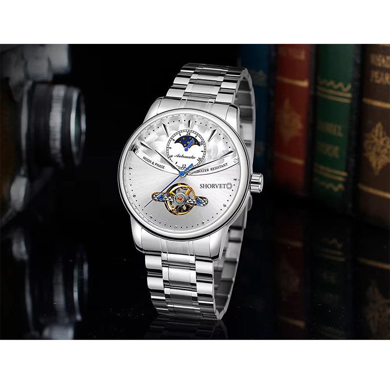 ساعت مچی عقربهای مردانه اتوماتیک شوروت مدل TM-339G - Image 8