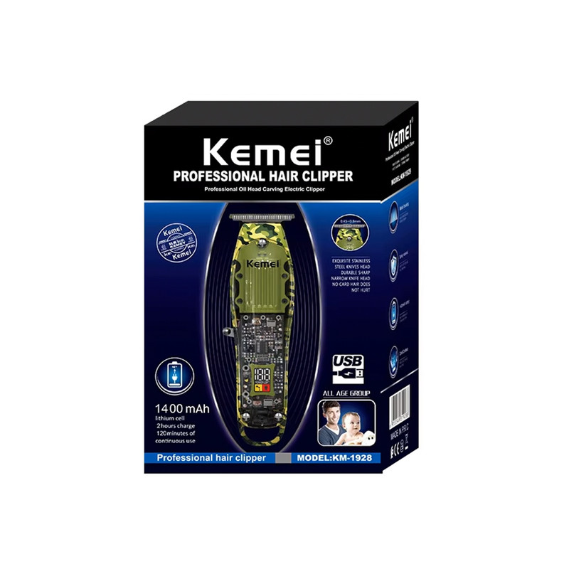 ماشین اصلاح موی سر و صورت کیمی مدل KM-1928 - Image 7