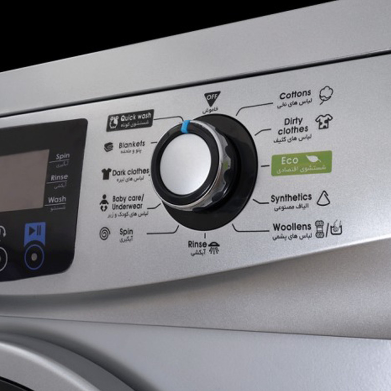 ماشین لباسشویی 7 کیلوگرم اتوماتیک آبسال مدل WRE7412-S - Image 7