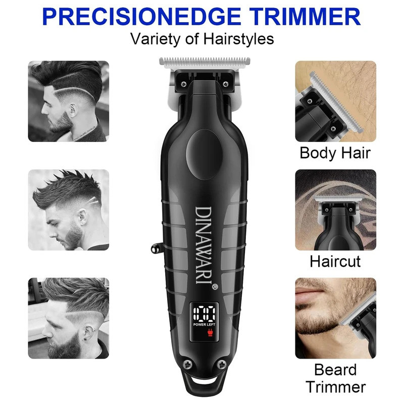 ماشین اصلاح موی سر و صورت شارژی دیناواری مدل D-196 - Image 2