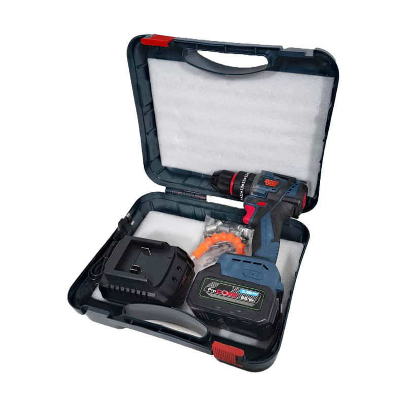 مجموعه 28 عددی دریل چکشی شارژی باس مدل BRUSHLESS-88VOLT- SIGNLE - Image 14