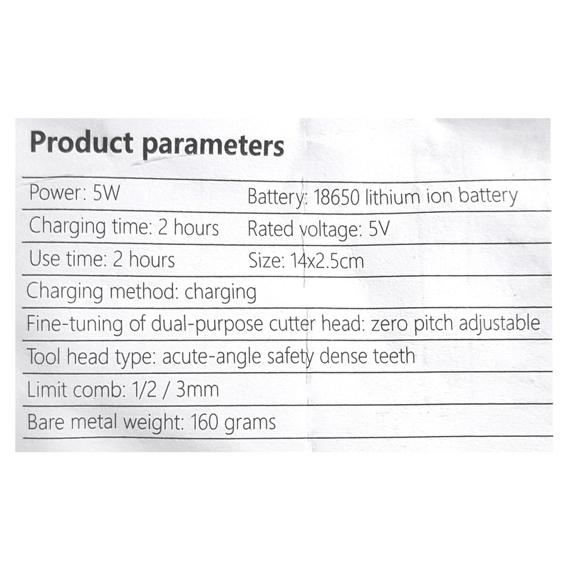 ماشین اصلاح موی سر و صورت برقی وینتیج مدل 4666 - Image 13