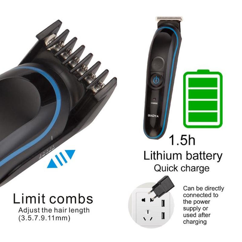 ست ماشین اصلاح موی صورت و بدن بیاوی مدل BAY-690 - Image 13