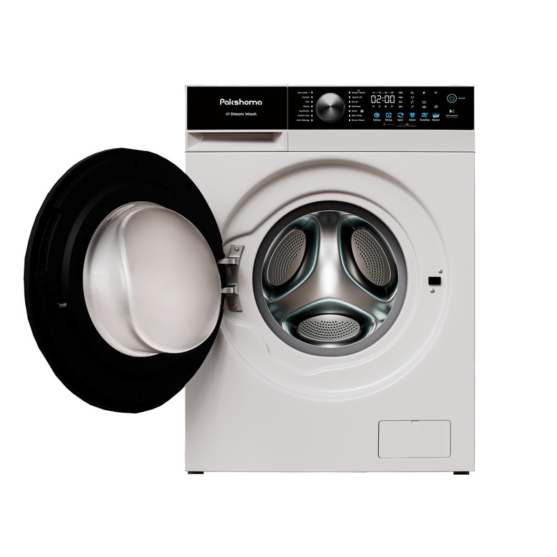 ماشین لباسشویی 8 کیلوگرم اتوماتیک پاکشوما مدل S8 W - Image 3