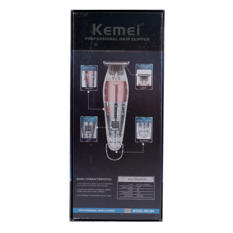 ماشین اصلاح موی صورت و بدن کیمی مدل ng-204 - Image 3