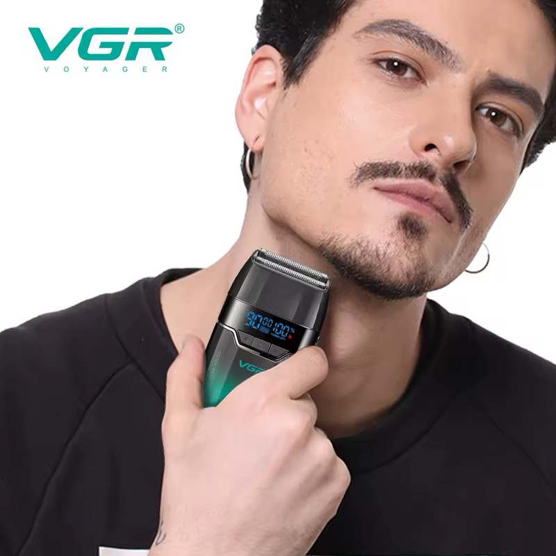 ماشین اصلاح موی صورت شارژی وی جی ار مدل V-308 - Image 6