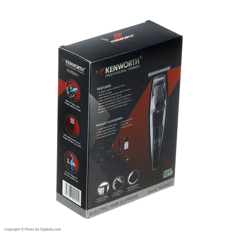 ماشین اصلاح موی سر و صورت و بدن کنورث مدل KW9941 - Image 15