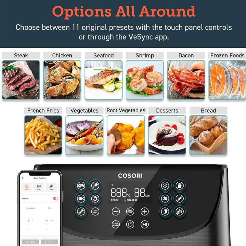 سرخ کن بدون روغن کوزوری مدل CS158-AF - Image 5