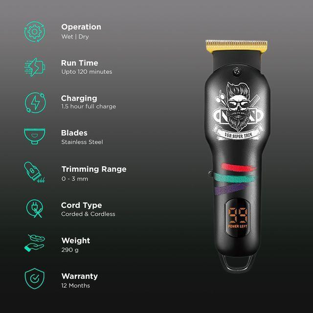 ماشین اصلاح موی سر و صورت وی جی ار مدل V-971 - Image 2