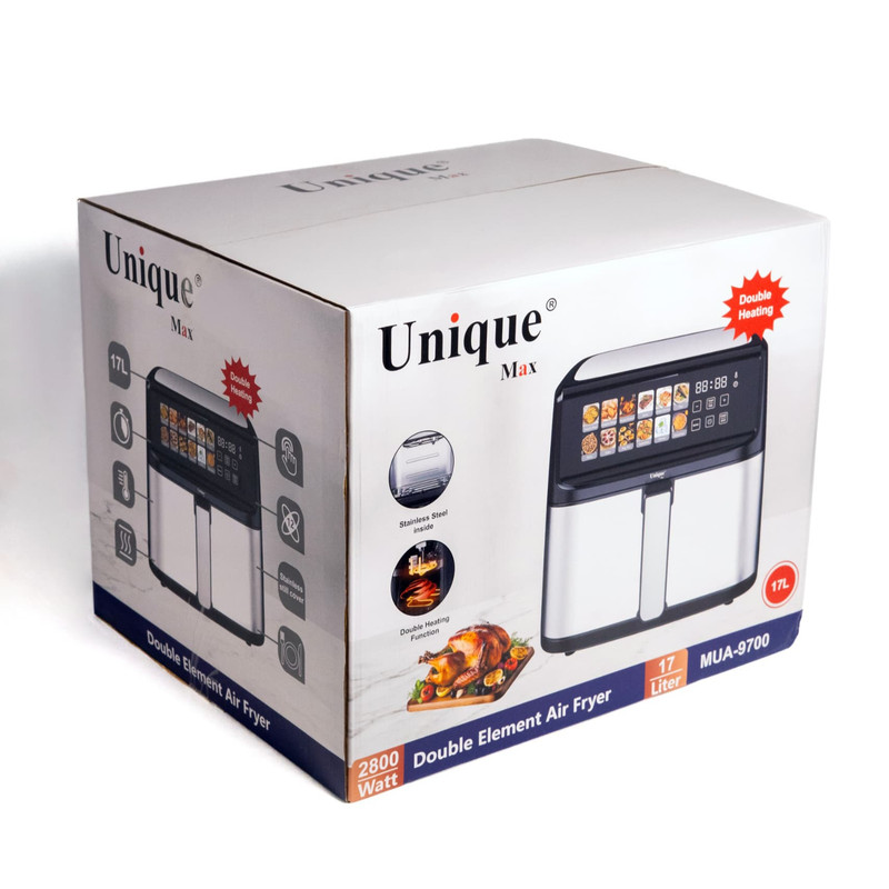 سرخکن 17 لیتر یونیک مکس مدل دوالمنت MUA-9700 - Image 5