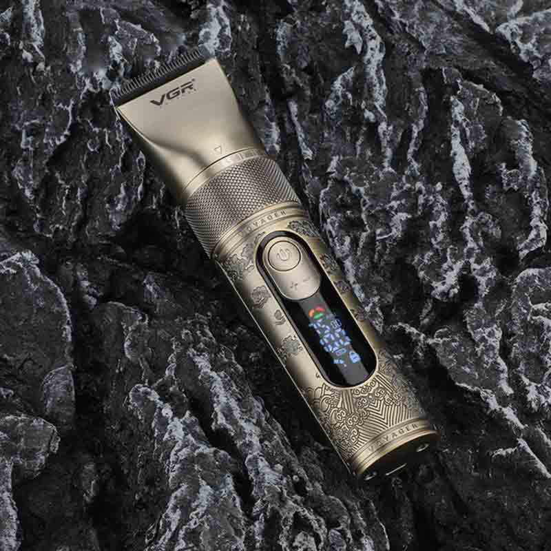 ماشین اصلاح موی سر و صورت شارژی وی جی ار مدل V-659 - Image 8