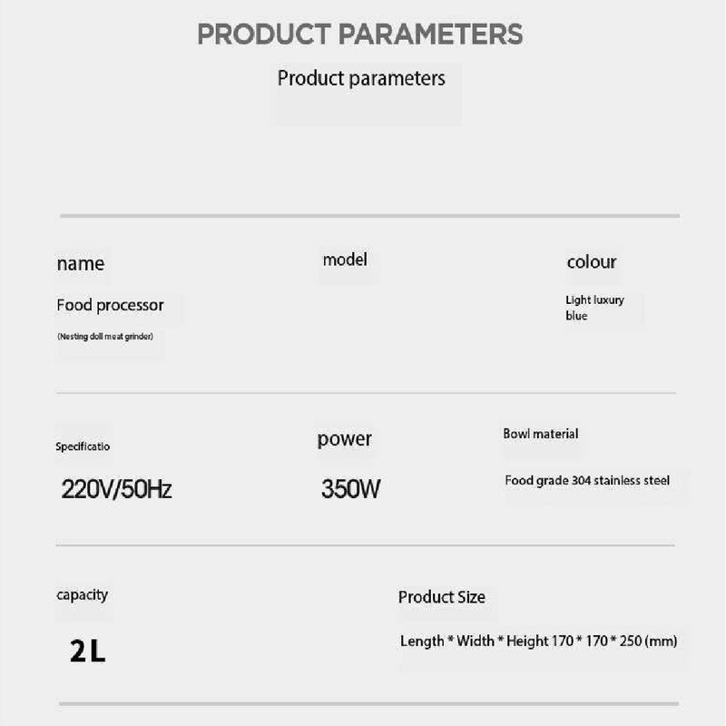 خردکن مدل MDHL68 - Image 3