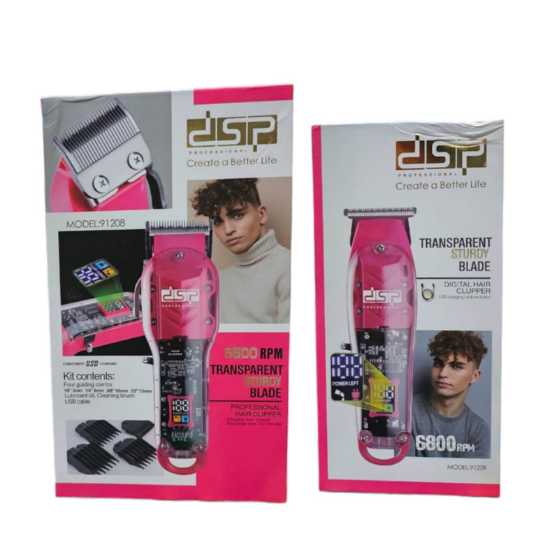 ماشین اصلاح موی صورت و بدن دی اس پی مدل 91208-91209 مجموعه دو عددی - Image 6