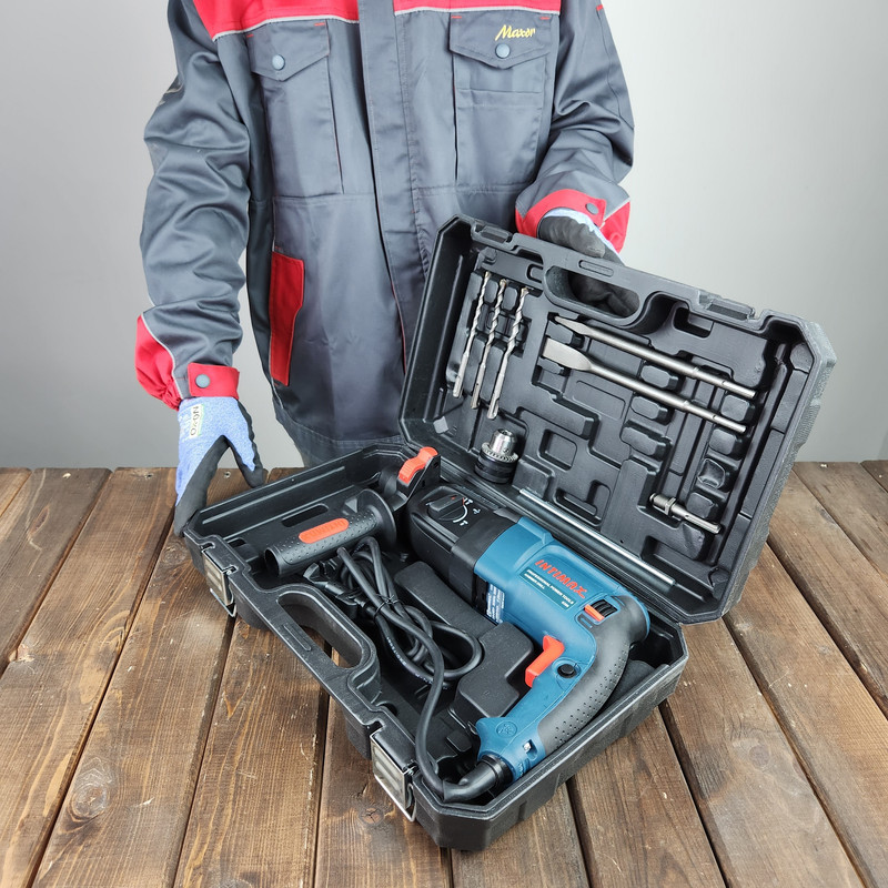 مجموعه 8 عددی دریل بتن کن صنعتی اینتیمکس کد 3000w - Image 3