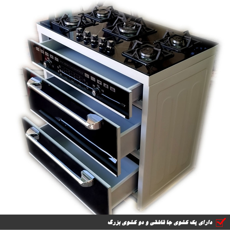 اجاق گاز 5 شعله دنپاسر مدل DEN3K - Image 5