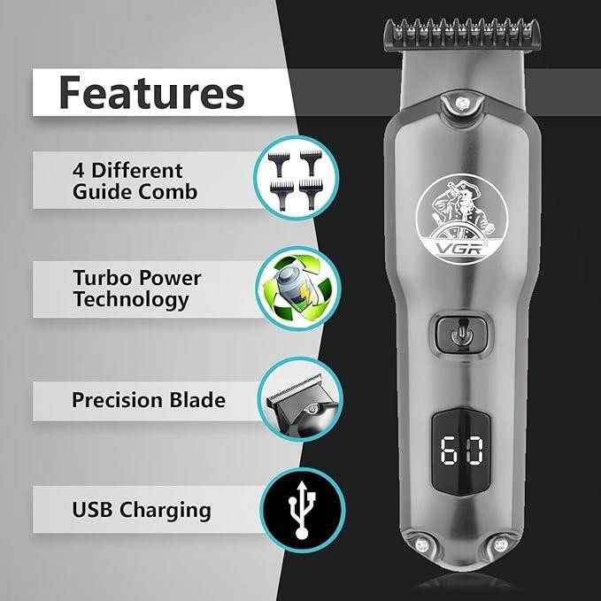 ماشین اصلاح موی سر و صورت وی جی ار مدل 927 - Image 2