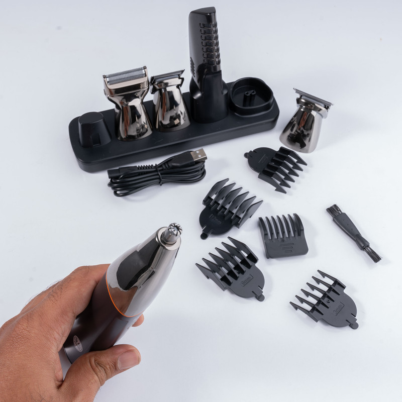 ست ماشین اصلاح موی صورت و بدن کیمی مدل KM-5857 - Image 13