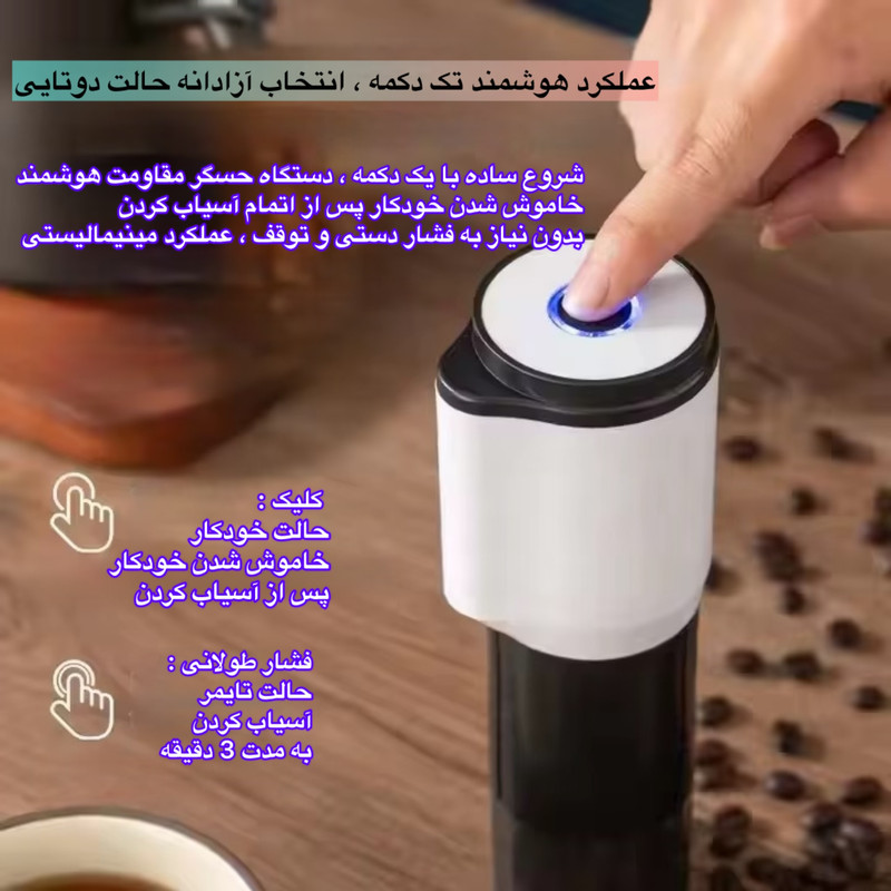 آسیاب قهوه مدل ZT5 - Image 2