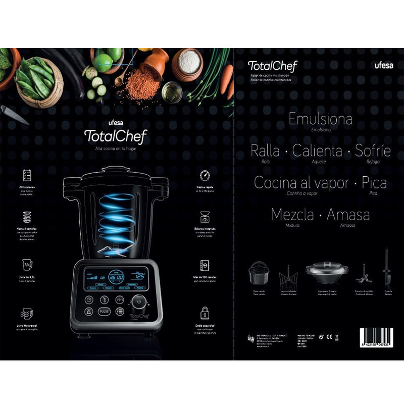 غذاساز چندکاره 1700 وات یوفسا مدل RK - Image 5