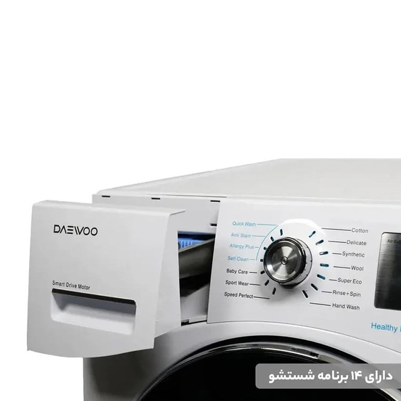 ماشین لباسشویی 8 کیلوگرم اتوماتیک دوو مدل LM-881W - Image 14