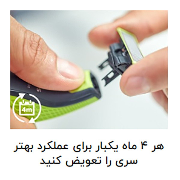 ماشین اصلاح موی صورت و بدن فیلیپس مدل S9985plus بههمراه خط زن، اصلاح به صورت صفر زن، استفاده به صورت خشک و مرطوب، ضد آب، منبع انرژی باتری، تکنولوژی اصلاح به صورت برش چرخشی، بههمراه کیف - Image 17