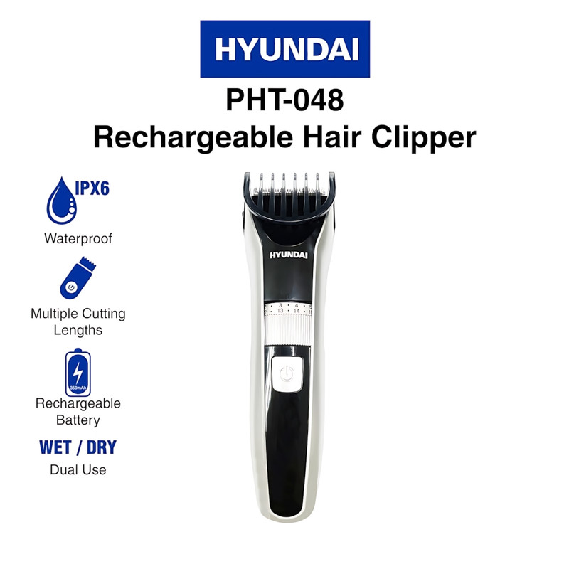 ماشین اصلاح موی سر و صورت شارژی هیوندای مدل PHT-048 - Image 2