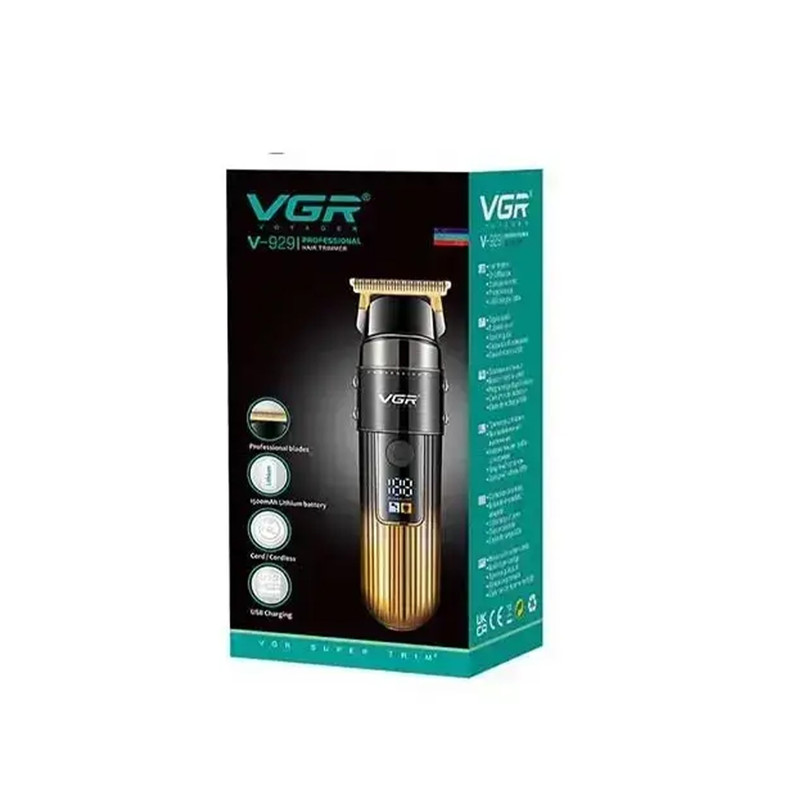 ماشین اصلاح موی سر و صورت وی جی ار مدل V-929 - تصویر 3