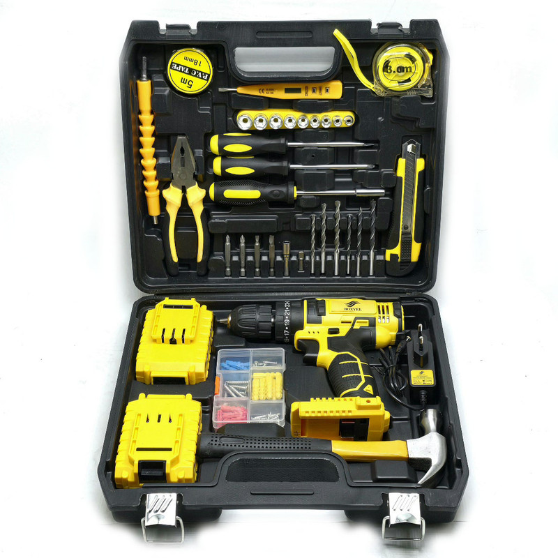 مجموعه 96 عددی دریل پیچ گوشتی شارژی چکشی بوزیل مدل 24V - Image 37