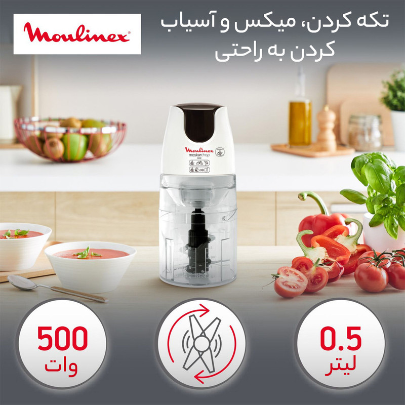 خردکن مولینکس مدل DJ450 - Image 6