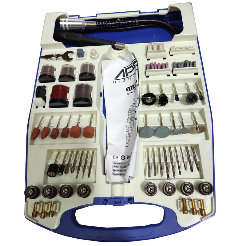 فرز مینیاتوری اپکس مدلSMT-APPEX-MINI DIE GRINDER KIT-226PCS-APX3226 مجموعه 226 عددی - Image 3