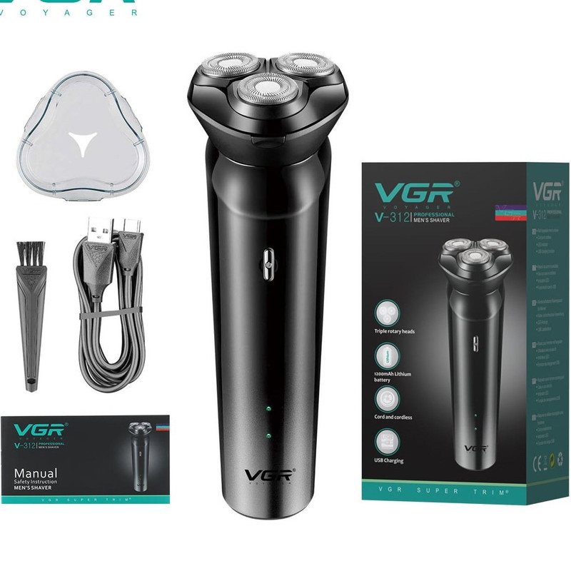 ماشین اصلاح موی صورت وی جی ار مدل VGR 312 - Image 2