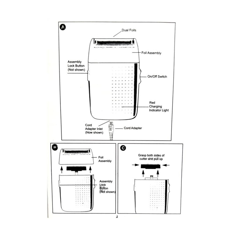 ماشین اصلاح صورت شارژی مدل ۱۹۰۰ - Image 4