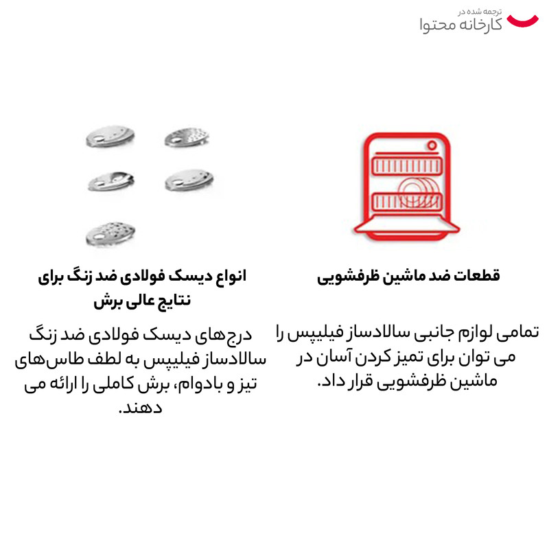 خردکن میلیلیتر فیلیپس مدل HR1388 - Image 24