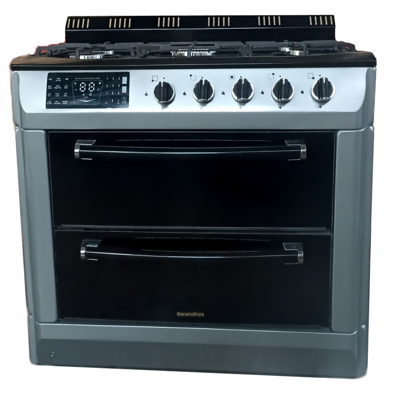 اجاق گاز کابینتی پنج شعله جنرال پارس مدل MX5S-GP-T صفحه لعاب - Image 4