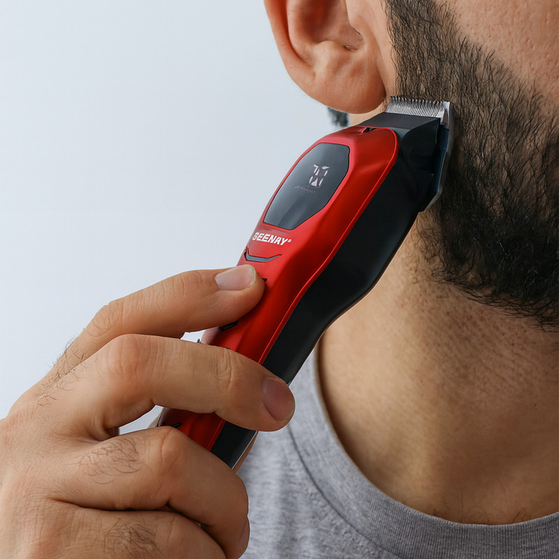 ماشین اصلاح موی سر و صورت شارژی جیمی مدل GM-8046 بسته 2 عددی - Image 12