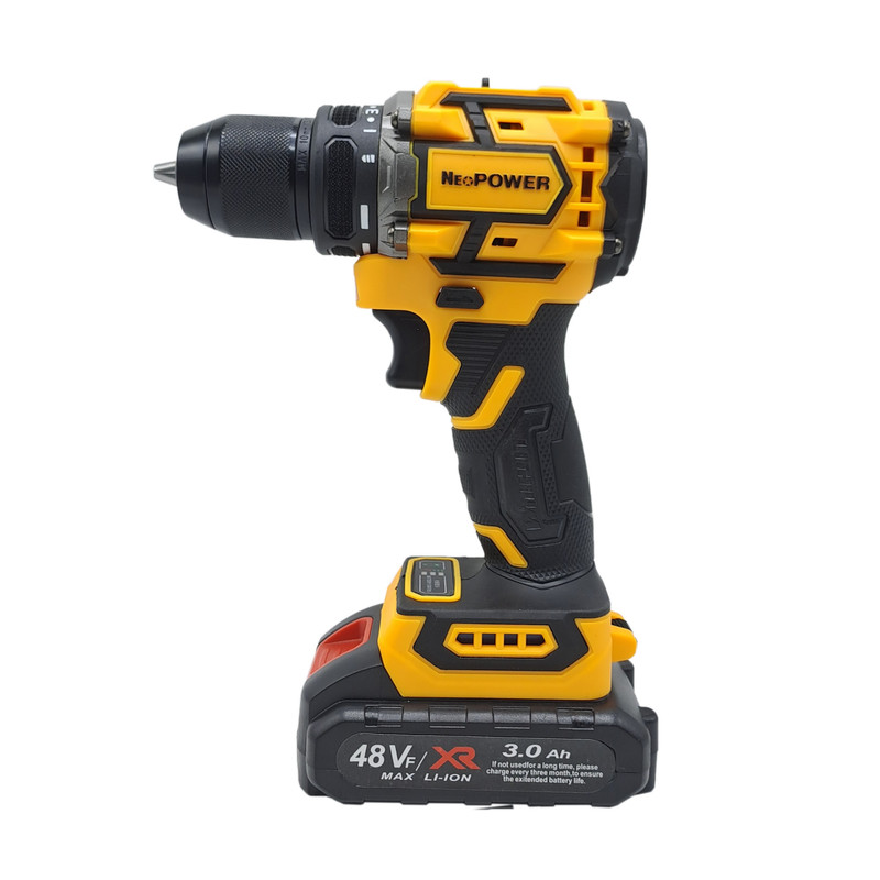 مجموعه 28 عددی دریل پیچ گوشتی براشلس صنعتی نیوپاور مدل 48VF کد 2 - Image 6