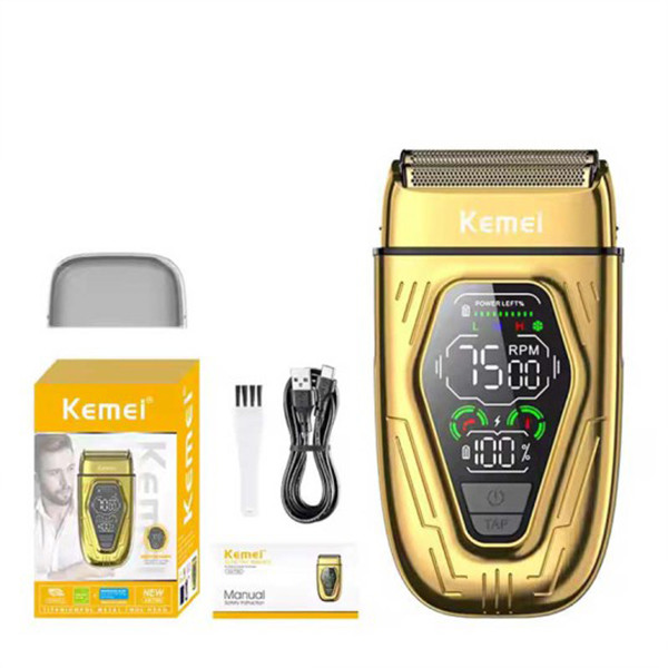 ماشین اصلاح موی صورت و بدن شارژی کیمی کد KM-T360 - Image 5